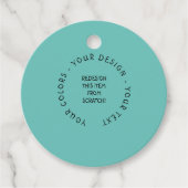 Creëer Uw eigen Bedankjes Labels (Voorkant)