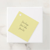 Creëer Uw eigen Bedankjes Labels (In situ)