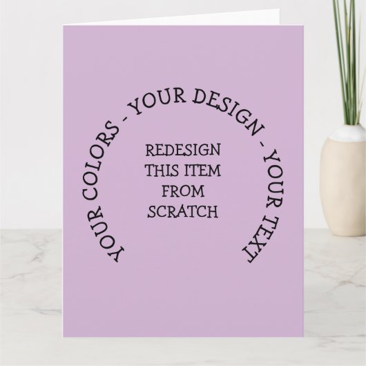 Creëer Uw eigen Bedankkaart (Voorkant)