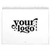 Creëer uw eigen bedrijf Business Logo 2026 Kalender (Hoes)