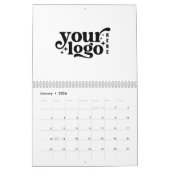 Creëer uw eigen bedrijf Business Logo 2026 Kalender (Jan 2026)