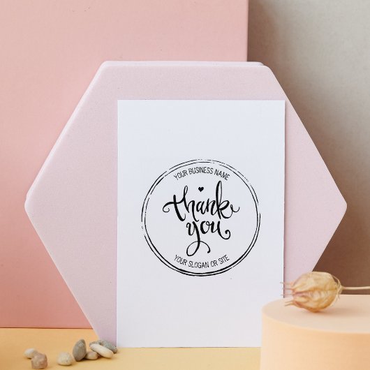 Creëer uw eigen bedrijf dank u rubberstempel