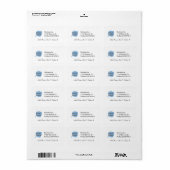 Creëer Uw eigen bedrijf Etiket (Full Sheet)