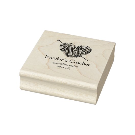 Creëer uw eigen bedrijf haken rubberstempel (Stempel)