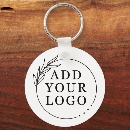 Creëer uw eigen bedrijf Logo Branded Promotional Sleutelhanger (Voorkant)