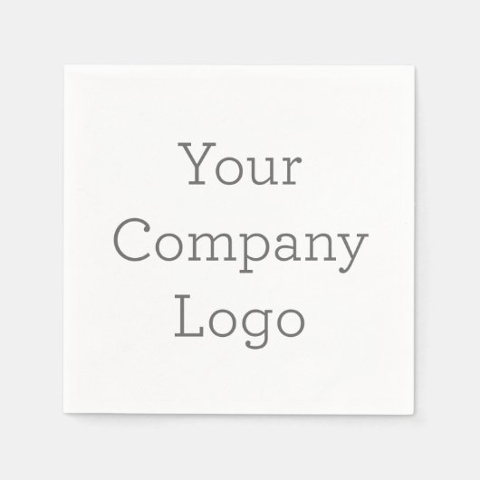 Papieren servetten, Standaard Cocktail Servet (Voorkant)