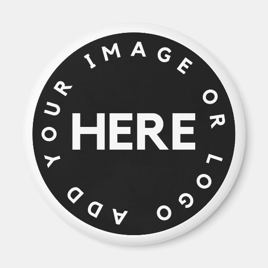 Creëer uw eigen bedrijf | Logo promotieacties Magneet (Voorkant)