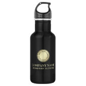 Creëer Uw eigen bedrijf weggooien waterflesje Waterfles (Voorkant)