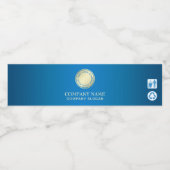 Creëer Uw eigen bedrijfmerk Flessenwateretiket Waterfles Etiket (Enkel label)