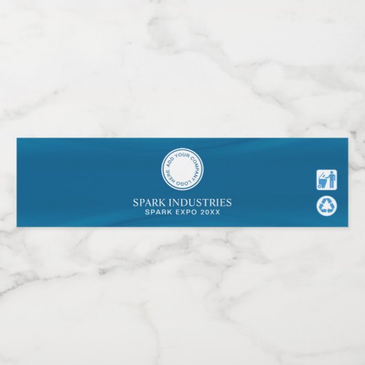 Creëer Uw eigen bedrijfmerk Flessenwateretiket Waterfles Etiket (Enkel label)