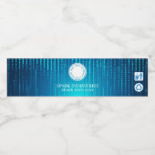 Creëer Uw eigen bedrijfmerk Flessenwateretiket Waterfles Etiket (Enkel label)