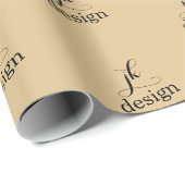 creëer uw eigen bedrijfsnaam tekst cadeaupapier (Rol Hoek)