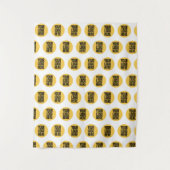 Creëer Uw eigen bedrijfspatroon Wandkleed (Voorkant)