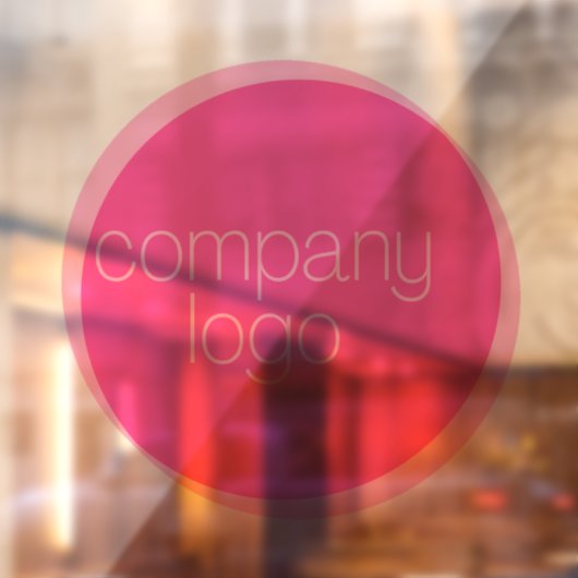 CREËER UW EIGEN BEDRIJFSTAANDE LOGO RAAMSTICKER (Vel 2)