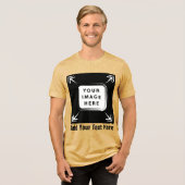 Creëer Uw eigen Bella+Canvas Tri-blend T-shirt (Voorkant volledig)