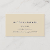 Creëer Uw eigen berg Fuji Visitekaartje (Achterkant)