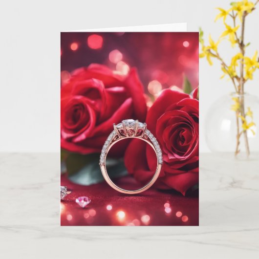 Creëer uw eigen bericht :-) kaart (Gele Bloem)