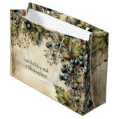 Creëer uw eigen  Berry Vine Groot Cadeauzakje (Voorkant Gekanteld)