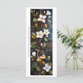 Creëer Uw eigen beschilderde Frangipani Bladwijzer (Staand voorkant)