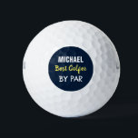 Creëer uw eigen beste golfer Funny Gift Golfballen<br><div class="desc">Creëer Your Own Best Golfer beroemd gemaakt door Par Funny Gift Golf Balls. Maak een leuk cadeau voor jezelf of cadeau als verjaardagscadeau of verjaardagscadeau aan iemand van wie je houdt onder familie of vrienden.</div>