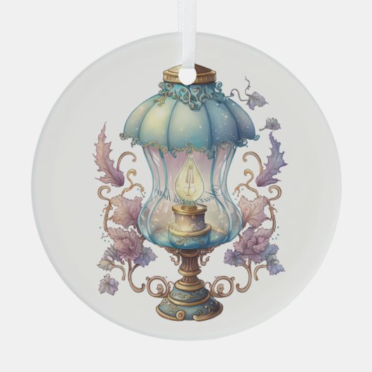 Creëer Uw eigen betoverende Fairy Lamp Glas Ornament (Achterkant)