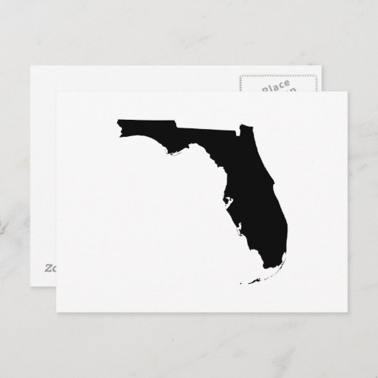 Creëer Uw eigen Beweging naar Florida Aankondiging Briefkaart (Voorkant / Achterkant)