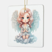 Creëer uw eigen biddende kerstengel keramisch ornament (Links)