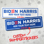 Creëer Uw Eigen Biden Harris 2024 Bumpersticker