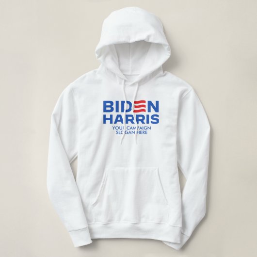 Creëer Uw Eigen Biden Harris 2024 Hoodie (Design voorkant)