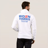 Creëer Uw Eigen Biden Harris 2024 Hoodie (Achterkant volledig)