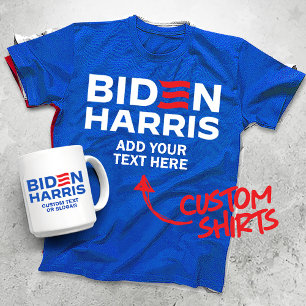 Creëer Uw Eigen Biden Harris 2024 T-shirt