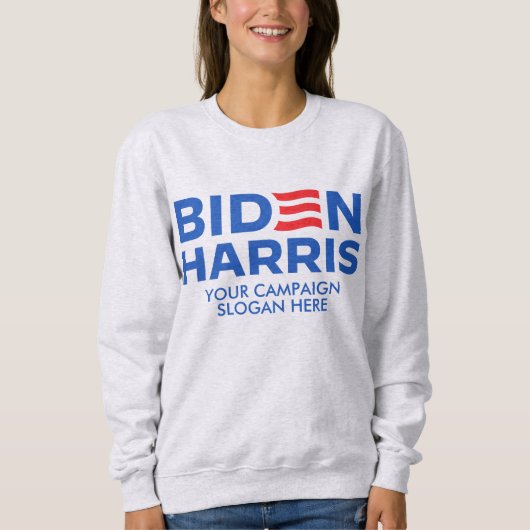 Creëer Uw Eigen Biden Harris 2024 Trui (Voorkant)