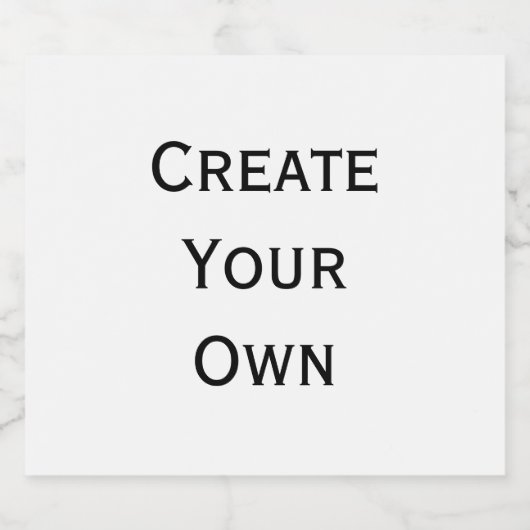 Creëer Uw eigen Bier Etiket (Enkel label)