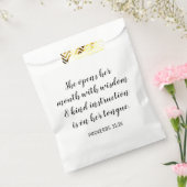 Creëer Uw eigen bijbelversie voor kalligrafie Bedankzakje (Gezegeld)