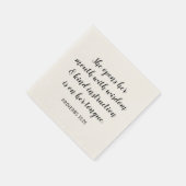 Creëer Uw eigen bijbelversie voor kalligrafie Servet (Hoek)