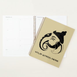 Creëer Uw eigen Black & Gold Ganesh profiel Planner