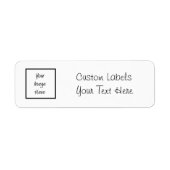 Creëer uw eigen — Blank aanpassen Etiket (Voorkant)