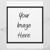 Creëer uw eigen — Blank aanpassen Flyer (Achterkant)