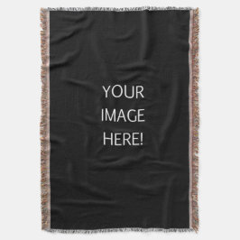 Creëer-uw-eigen Blanket met foto-projectiel met ra Deken