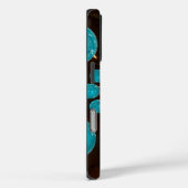 Creëer Uw eigen blauwe lampjes Kaleidoscoop Case-Mate iPhone Case (Achterkant / Rechts)