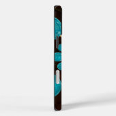 Creëer Uw eigen blauwe lampjes Kaleidoscoop Case-Mate iPhone Case (Achterkant / Rechts)