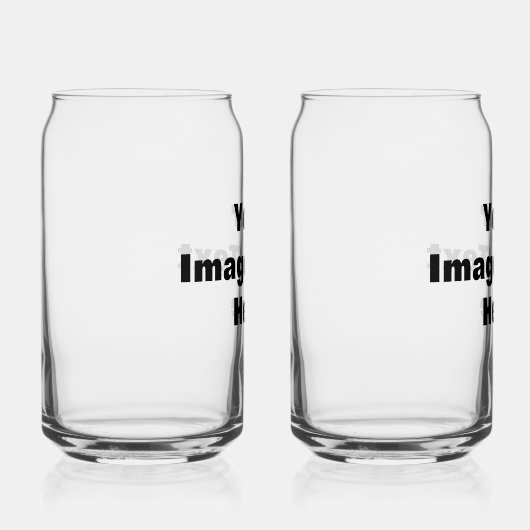 Creëer Uw eigen Blikvorm Glas (Rechts)