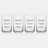 Creëer Uw eigen Blikvorm Glas (Achterkant)