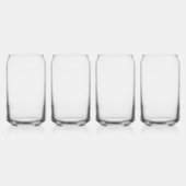 Creëer Uw eigen Blikvorm Glas (Achterkant)