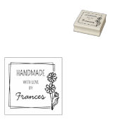 Creëer Uw Eigen Bloemen Handgemaakte Rubber Stamp Rubberstempel (Gestempeld)