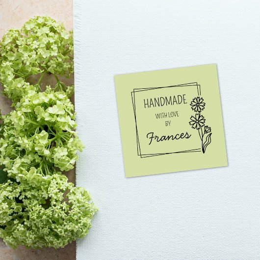 Creëer Uw Eigen Bloemen Handgemaakte Rubber Stamp Rubberstempel