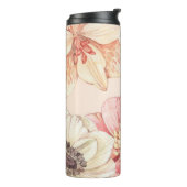 Creëer Uw eigen  Bloemen Thermosbeker (Gedraaid links)