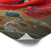 Creëer Uw eigen bloemenbloesem Wall Art Print (Hoek)