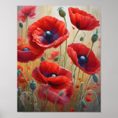 Creëer Uw eigen bloemenbloesem Wall Art Print (Voorkant)
