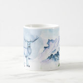 Creëer Uw eigen Blue Mountain Deer Magische Mok (Center)